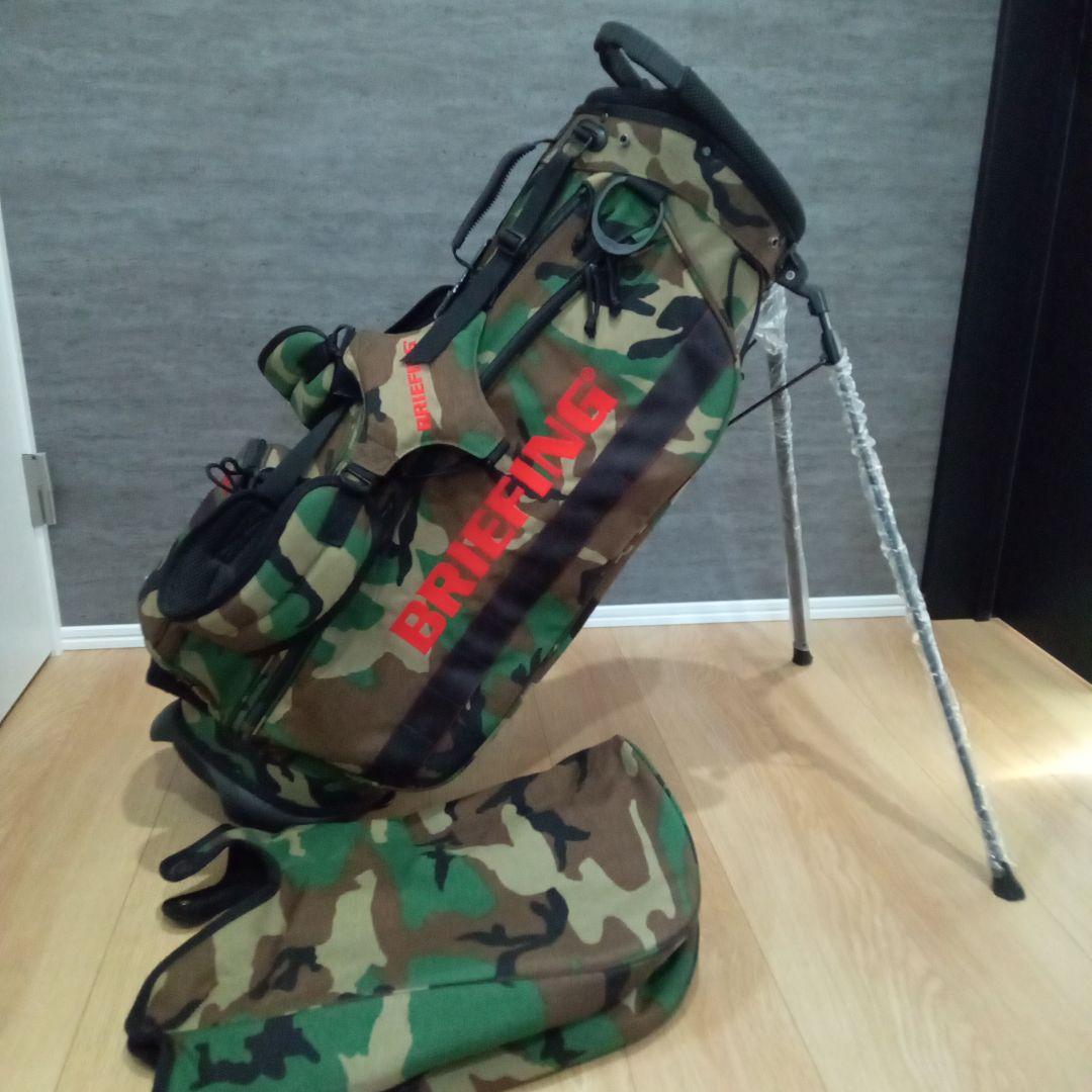 BRIEFING 迷彩 ゴルフキャディバッグ CR-4