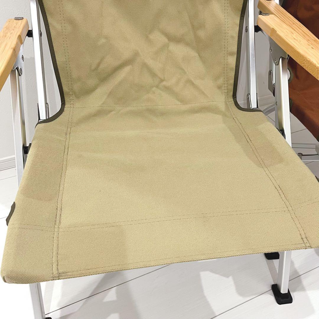  Peak スノーピーク ローチェア30 ブラウン カーキ 2脚セット