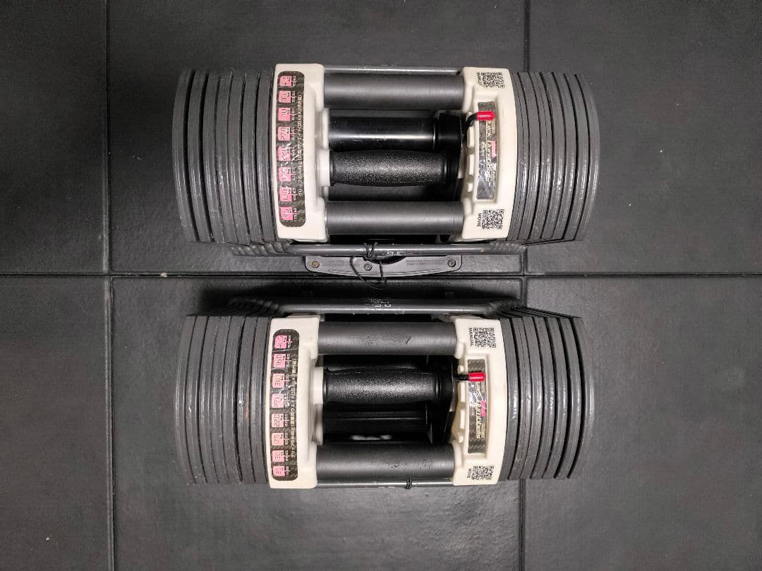 FIELDOOR 可変式 クイックダンベル 片方最大40.5kg ①