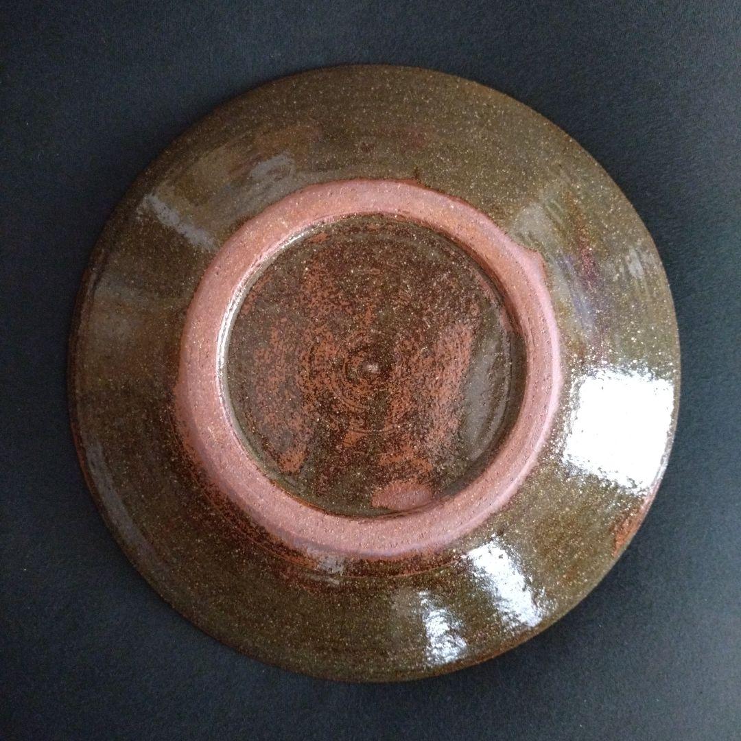 深貝工房　大皿　8寸　25センチ