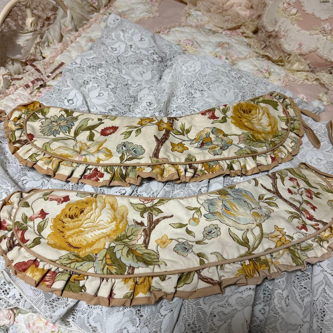 ローラアシュレイ　ヴィンテージオーダーカーテン2枚