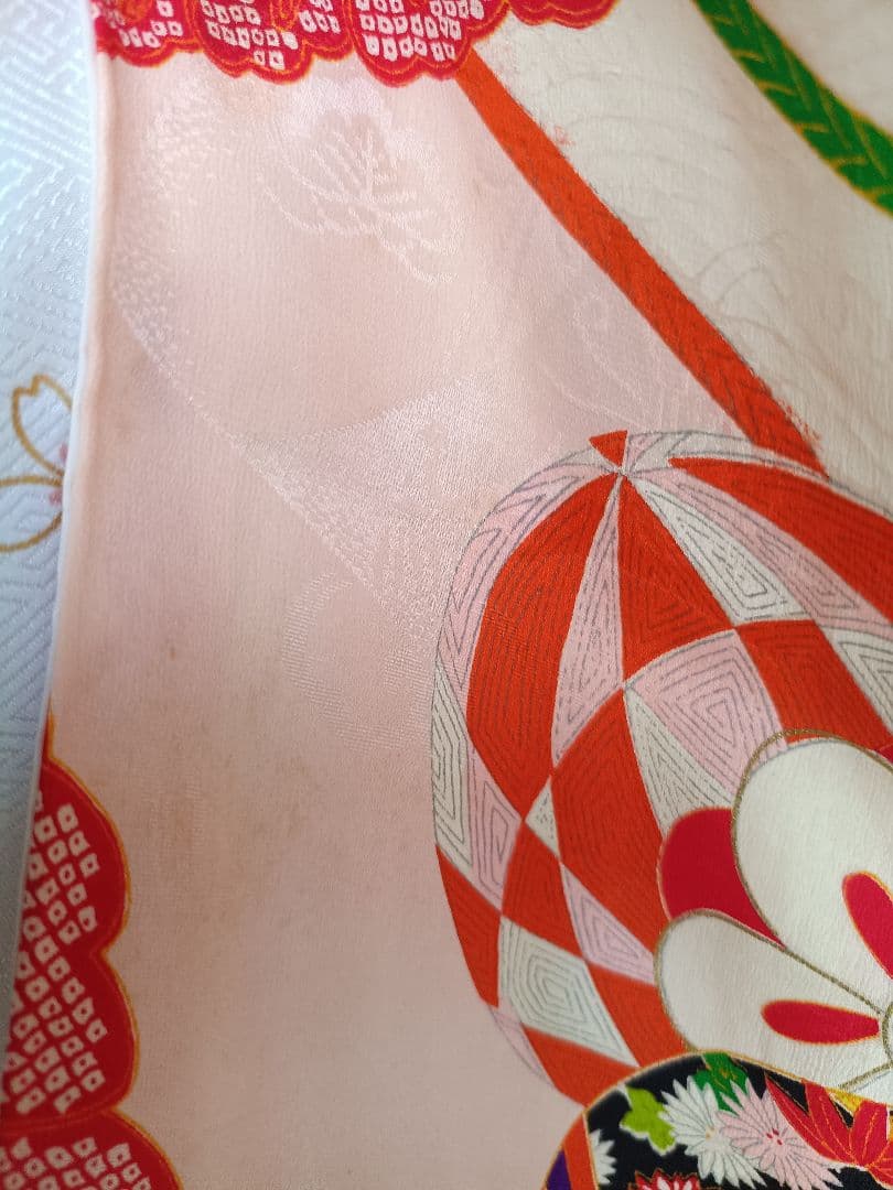 専用です　　アンティークベビーピンクの着物２着
