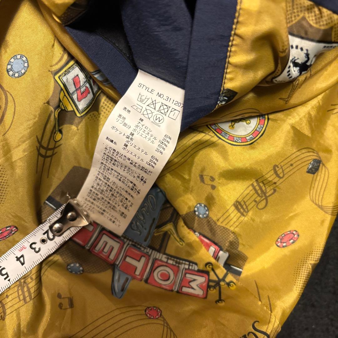 【美品】Schott ダービージャケット ショット S ネイビー 完売品 希少