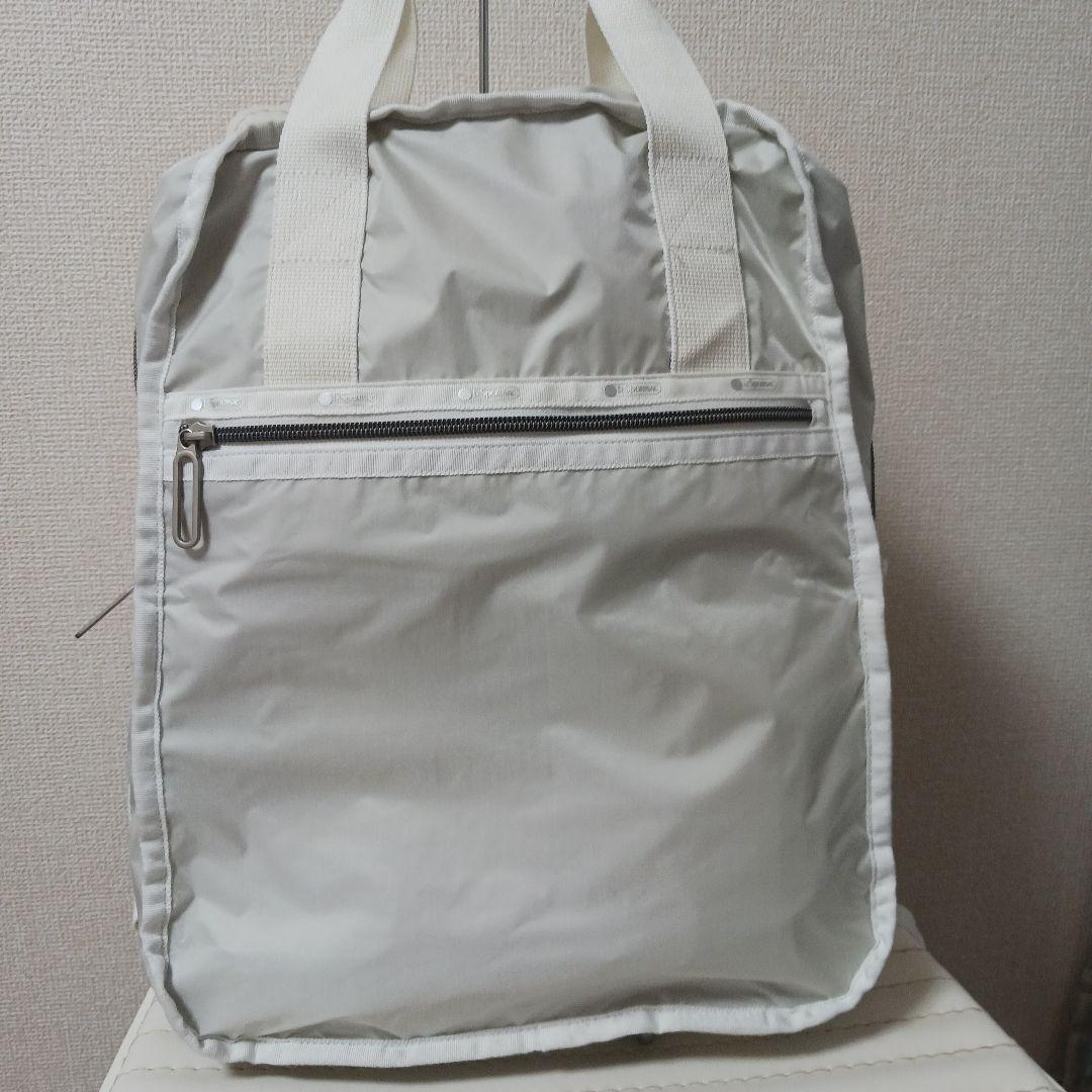 1860　レスポートサック　エッセンシャル　リュック　ホワイト　極美品