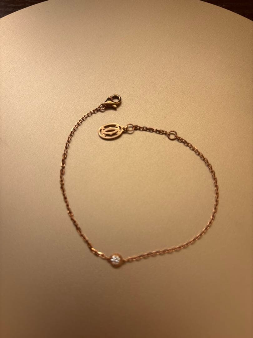 Cartier ダムール　SMサイズ　一粒ダイヤ　ブレスレット