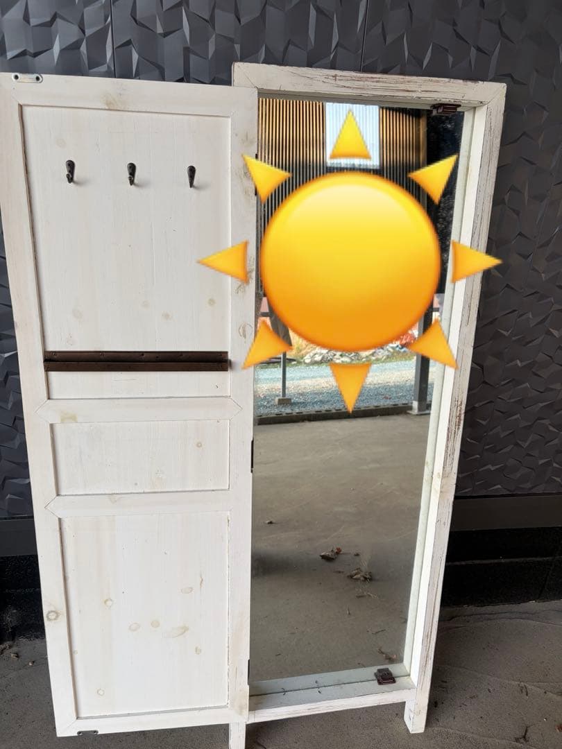 ソーレ　ホワイトドアミラー