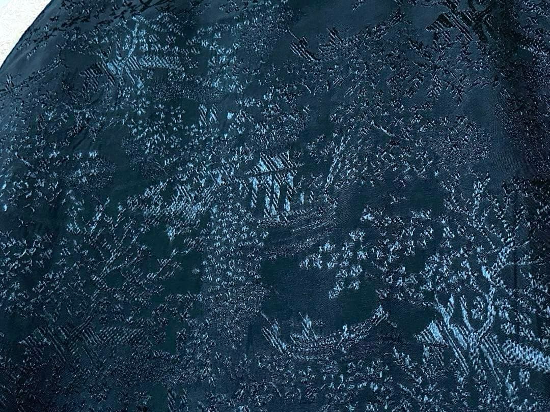 90sビンテージ 花旅楽団 両面刺繍 リバーシブル スカジャンL 髑髏 桜 野晒