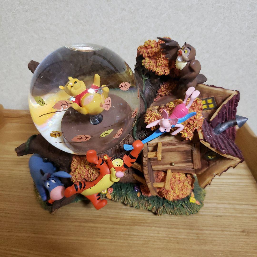 くまのプーさん&フレンズ　スノードーム　フィギュア　オルゴール　[レア]