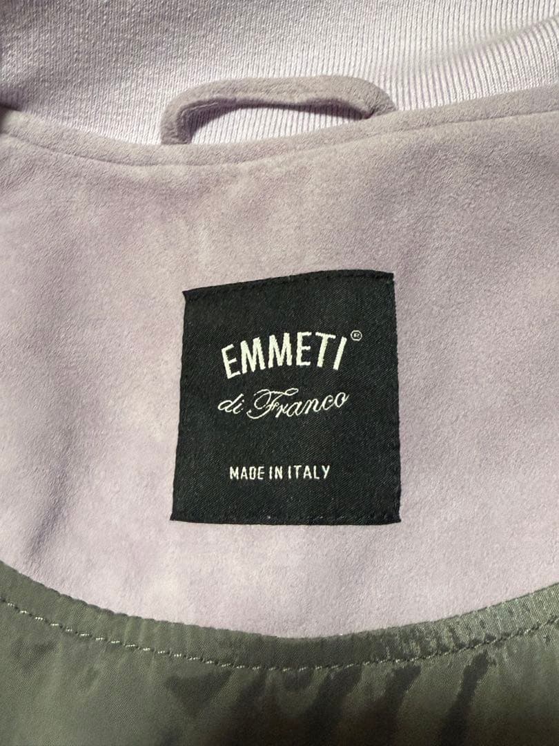 タグ付 EMMETI Gilles 2024SS エンメティ レザー スタジャン