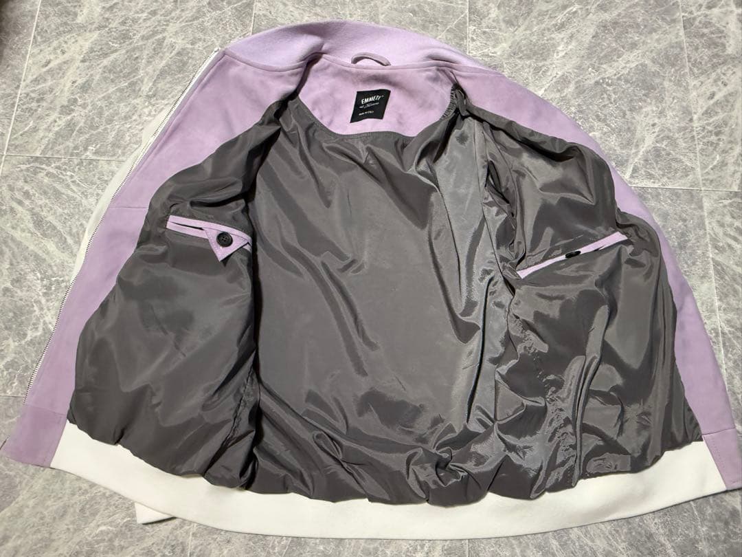 タグ付 EMMETI Gilles 2024SS エンメティ レザー スタジャン