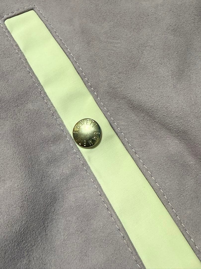 タグ付 EMMETI Gilles 2024SS エンメティ レザー スタジャン