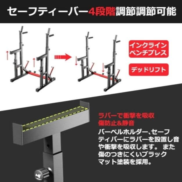 ベンチプレス台　トレーニングベンチ（引取り限定）