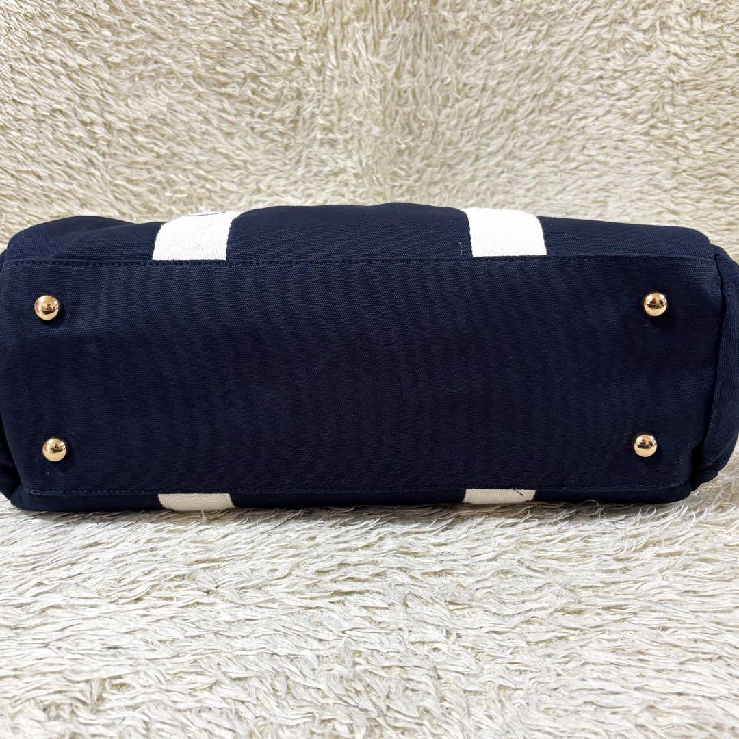 【未使用級】クロエ マザーズバッグ 2way ショルダーバッグ ネイビー