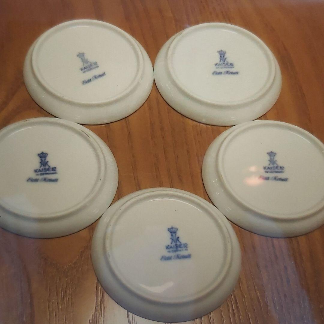 ドイツ カイザー Kaiser 絵皿 プレート 城 ドイツ製 レア品 5枚組
