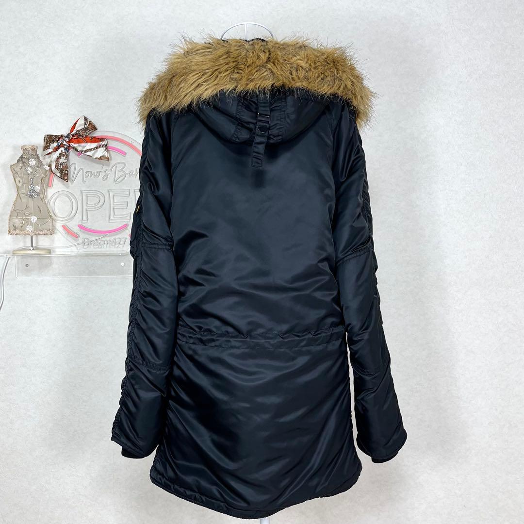【美品】 ALPHA INDUSTRIES N-3B フライトジャケット L