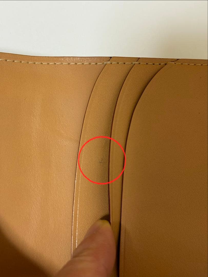 【美品】GANZO コードバン BOX小銭入れ付きコンパクト札入れ　ネイビー