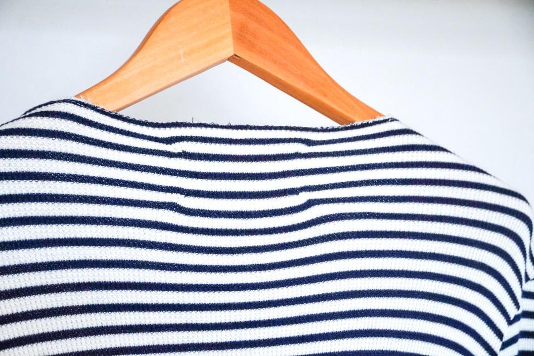 【Maison Margiela】 サーマルボーダー カットソー/サイズ44