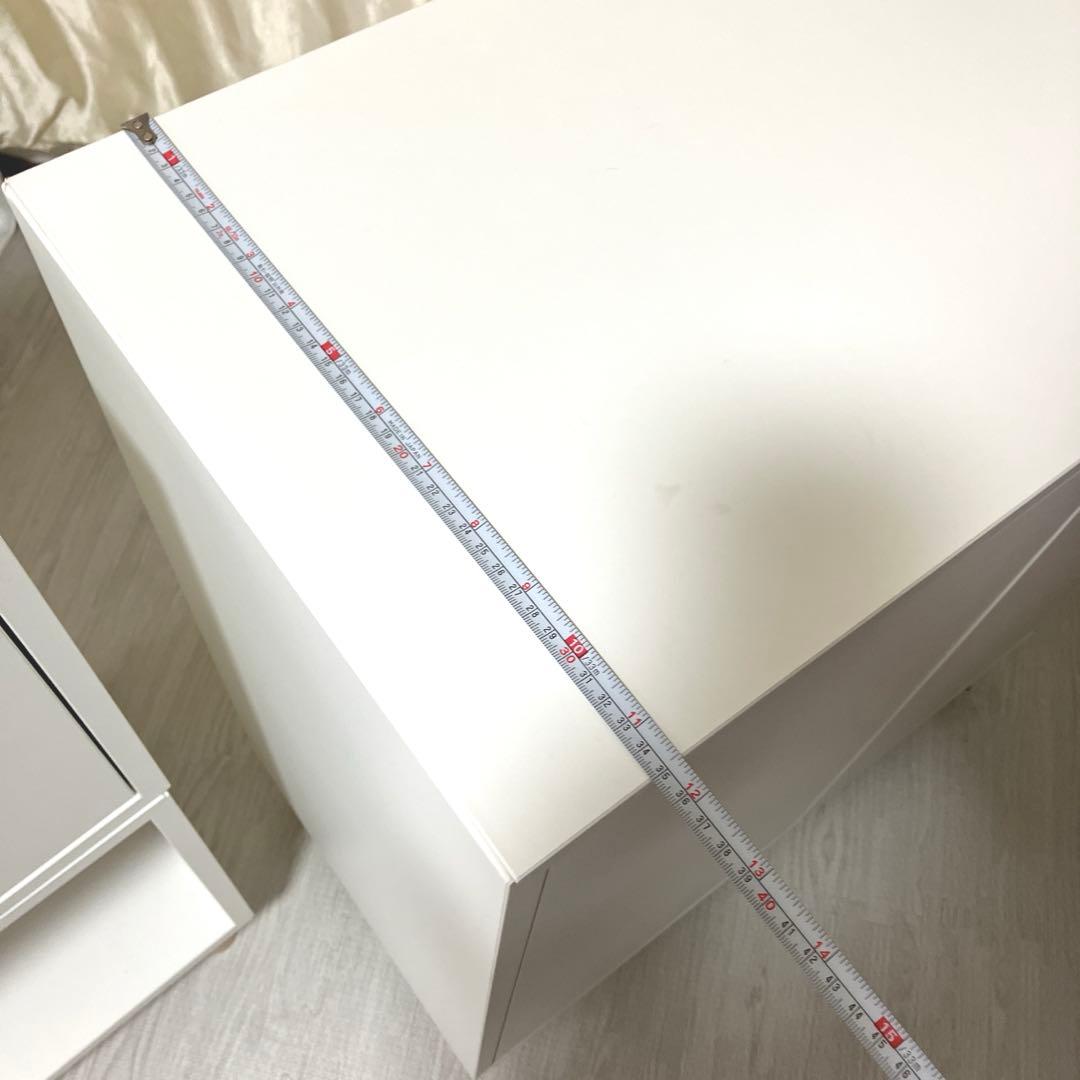 ご注意点あり【完成品】IKEA EKET エーケト キャビネット　ホワイト