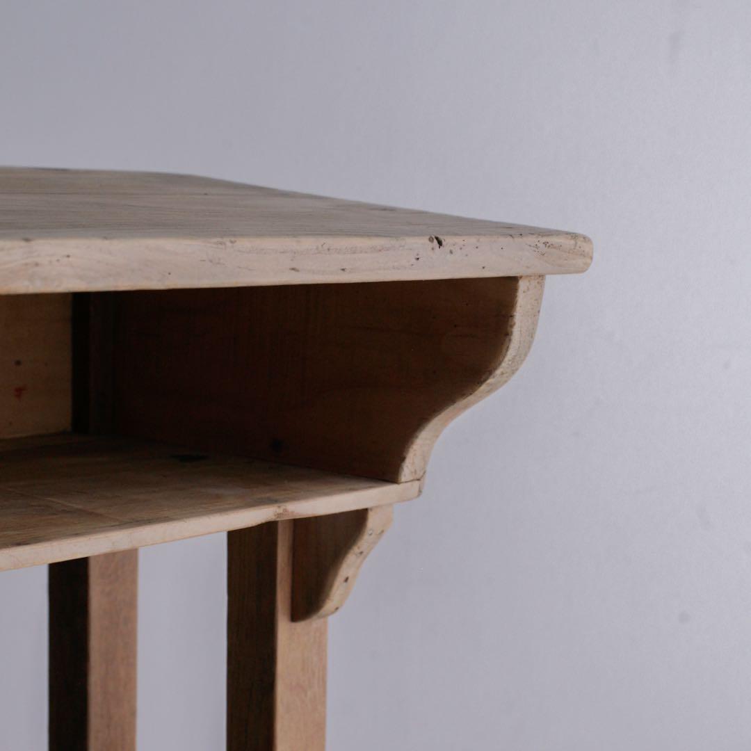 オーク材 フランス アンティークデスク 無垢材 プロカント 古家具