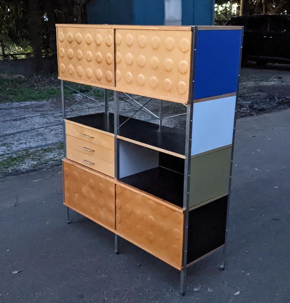 チャールズ＆レイ・イームズ ESU420 ストレージユニット マルチカラー