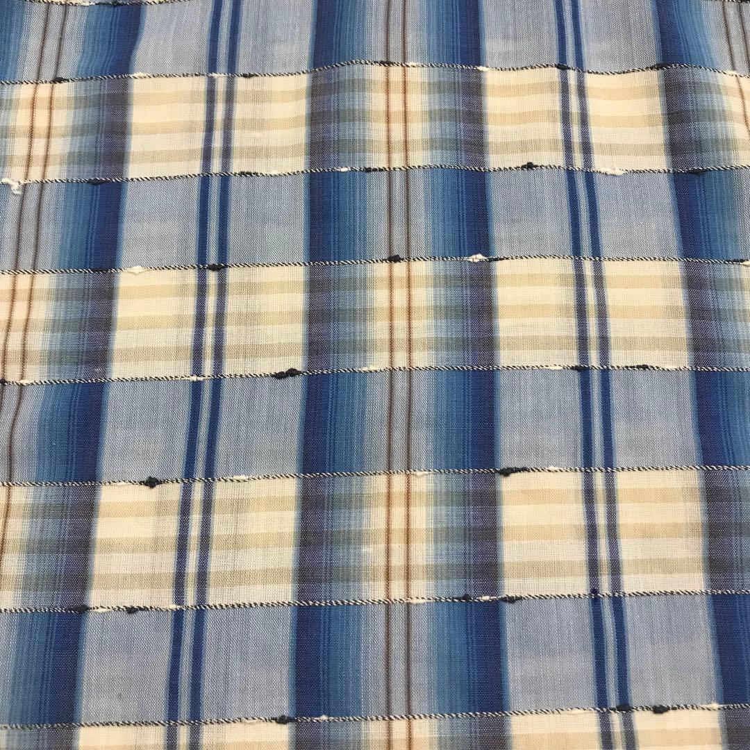 60'sビンテージ古着！アメリカ製 PILGRIM オンブレチェック 半袖シャツ