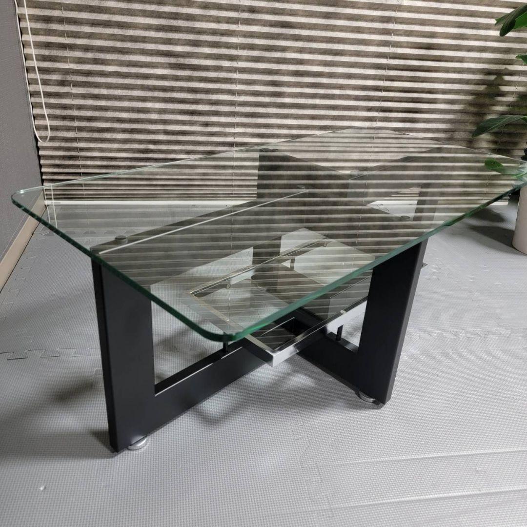 【地域限定送料込み】大塚家具　センターテーブル YGブラックレーム