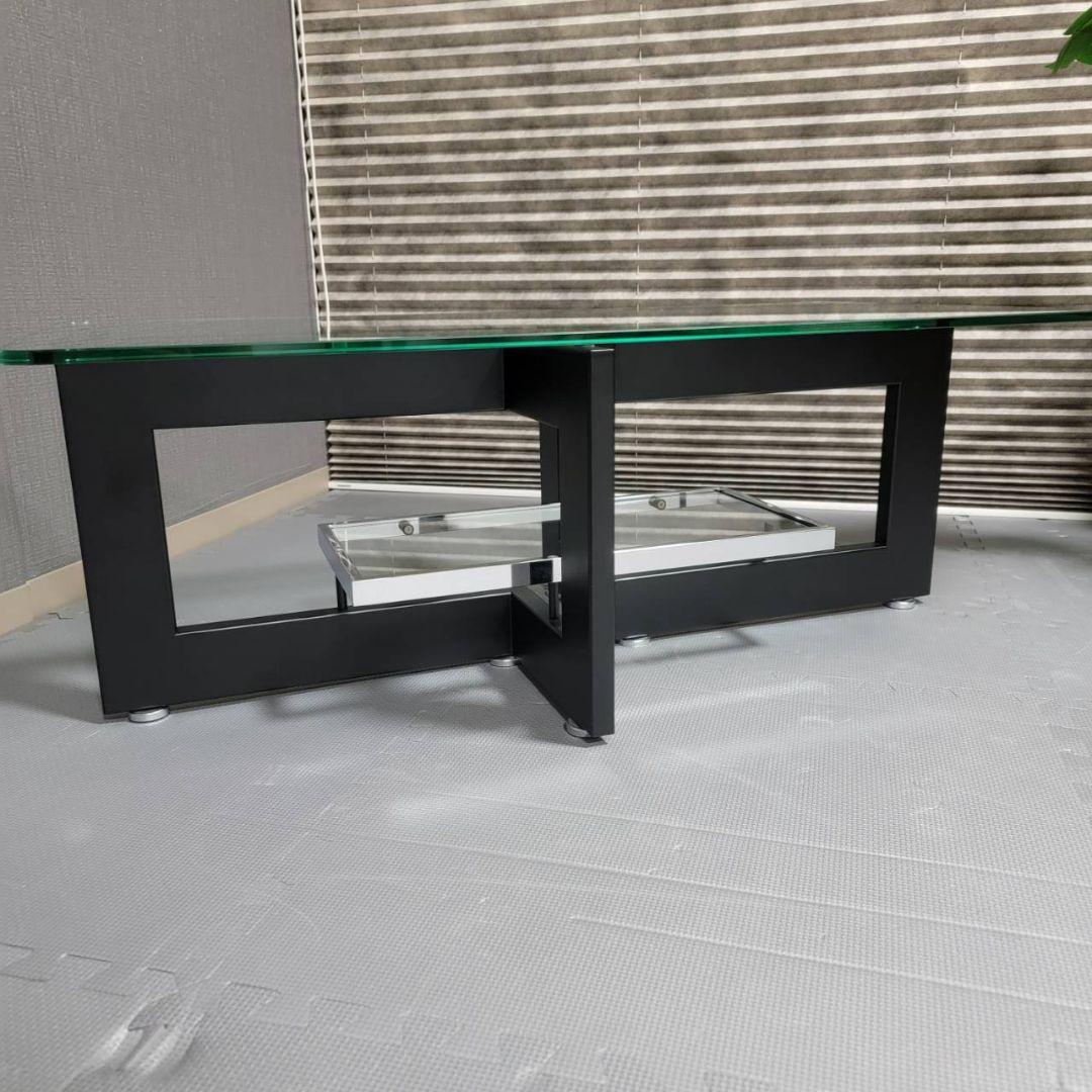 【地域限定送料込み】大塚家具　センターテーブル YGブラックレーム