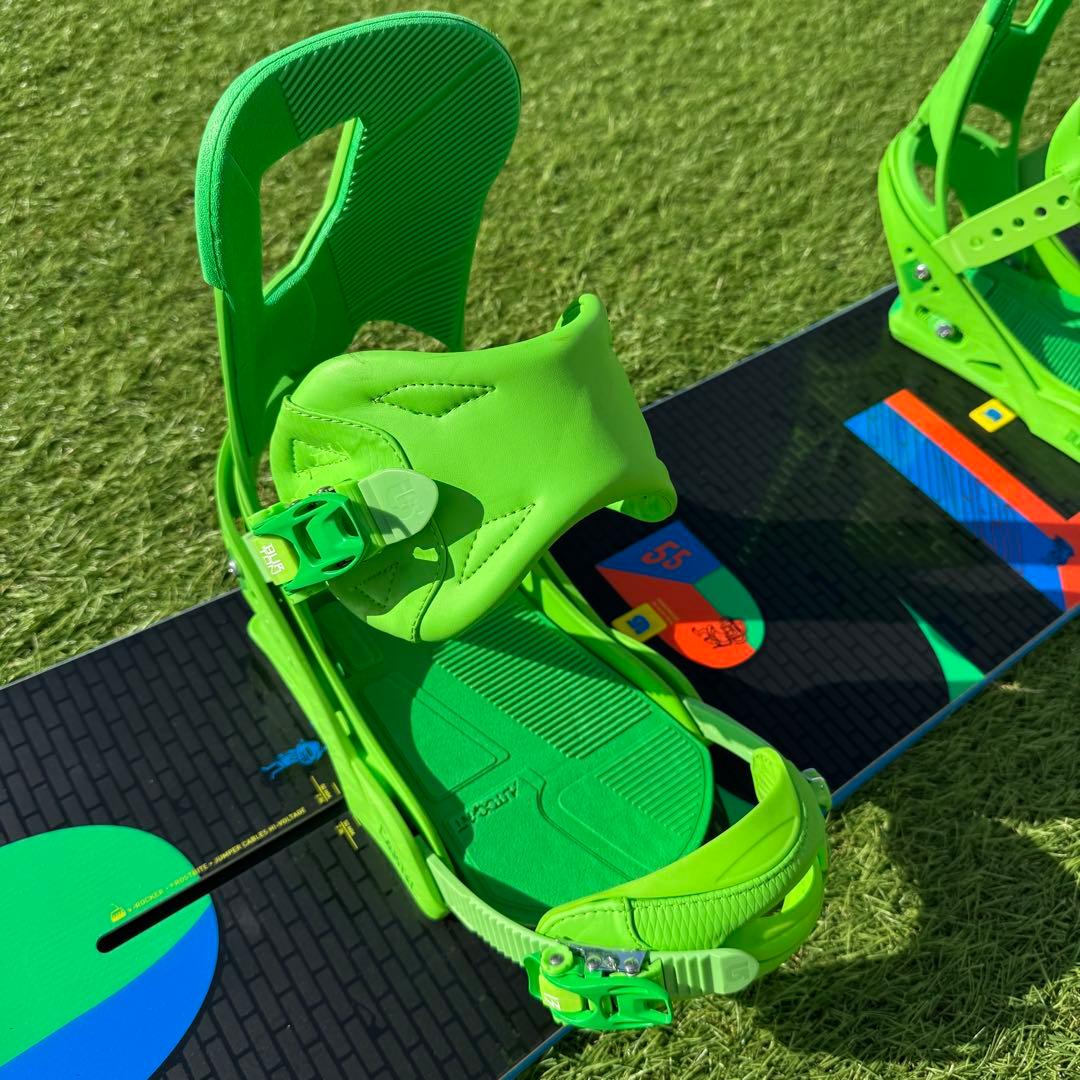 バートン HERO 155cm バイン付き CARTEL Mサイズ