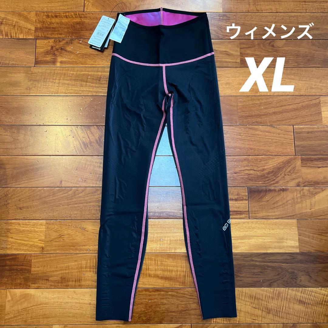 No.4820 MIZUNO ミズノ タイツ ブラック ピンク XL レギンス