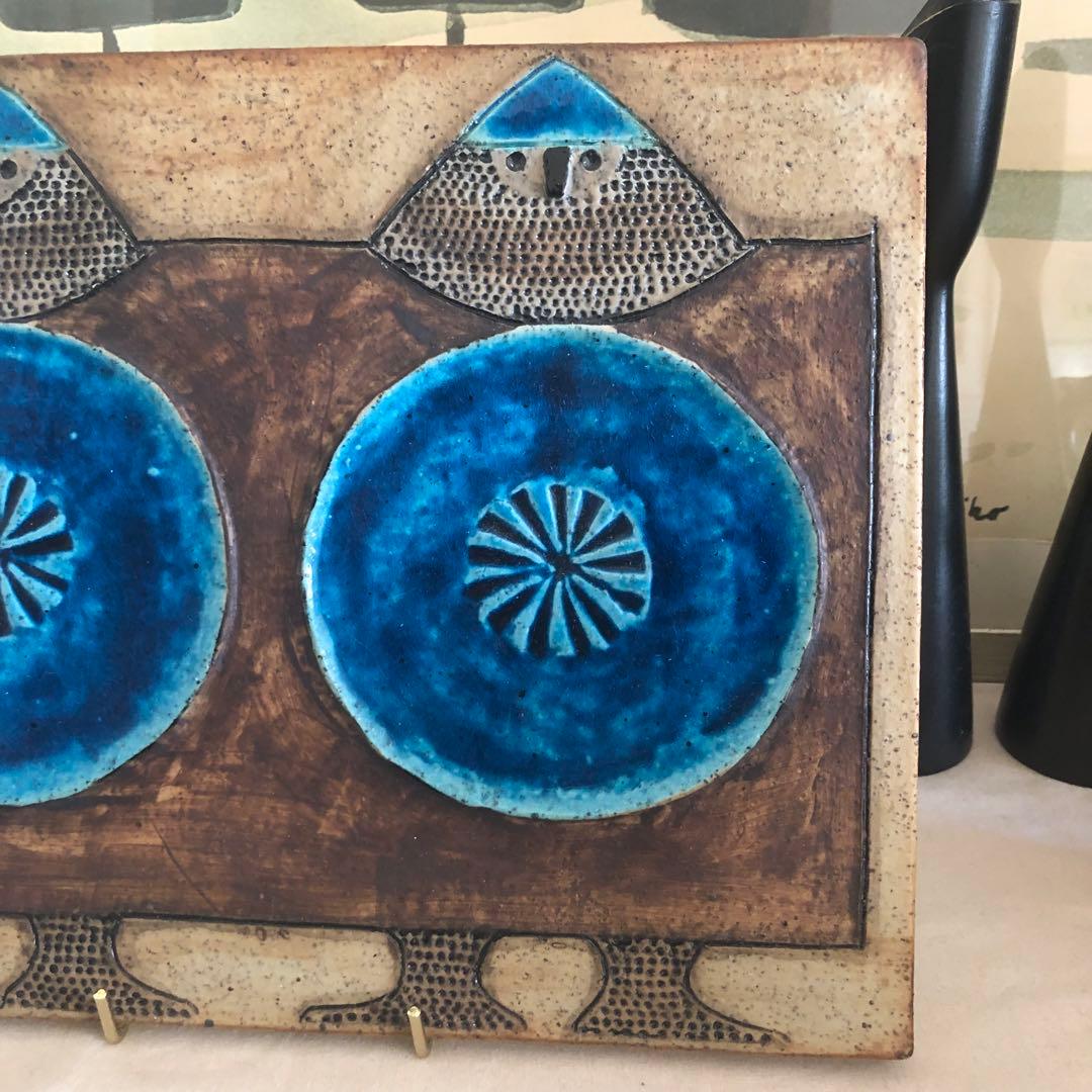 北欧　Inger Persson インガーパーソン　陶板　アンティーク