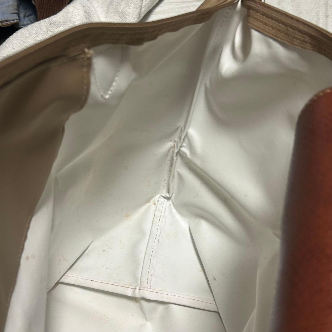 (美品)ロンシャン ルプリアージュ トートバッグ ベージュ A4収納可 　L