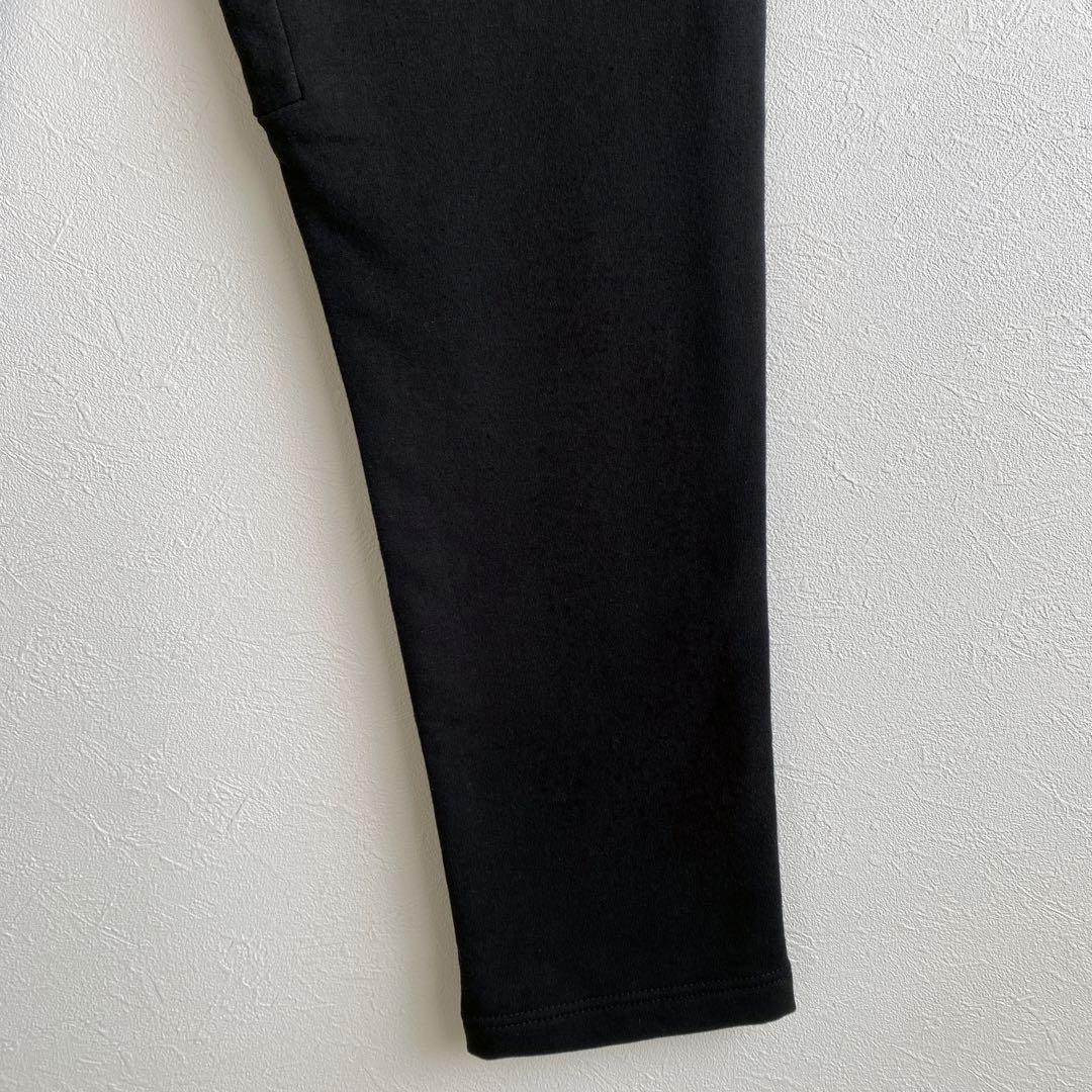 1PIU1UGUALE3 RELAX サークルロゴパデッドパンツ ブラック　M