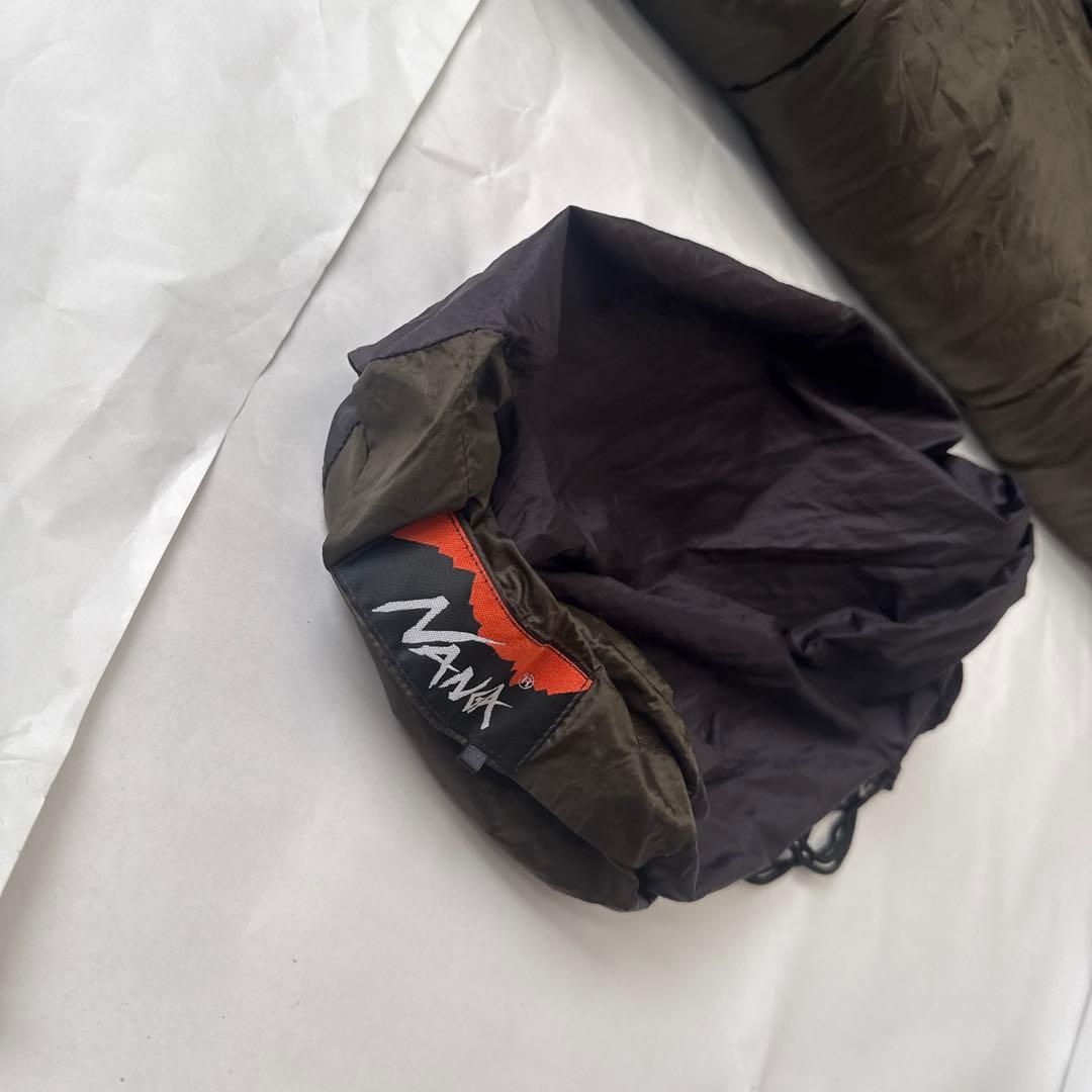 サ*ム様 ボ*ム様 NANGA SF800 寝袋 ダークカーキ