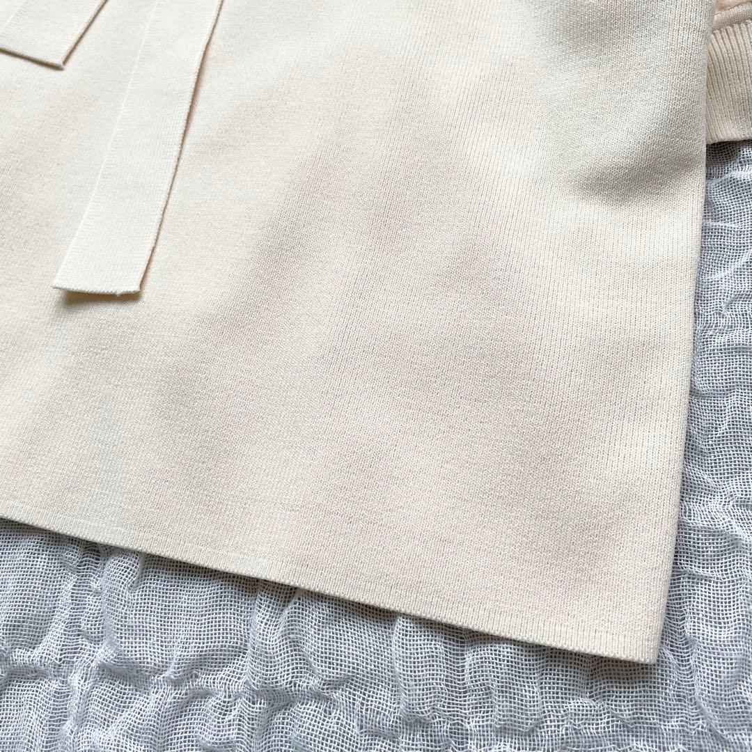 【1度着用のみ美品】アナイ チュールスリーブ プルオーバー 24年モデル