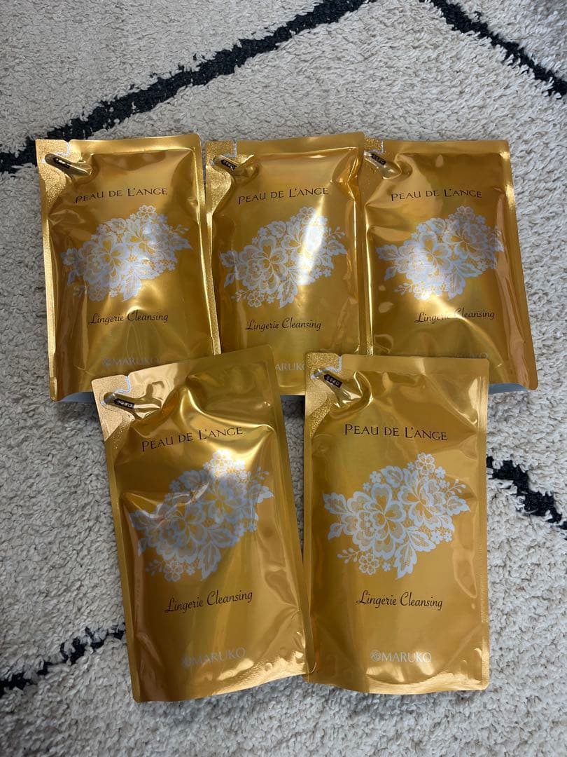 新品・未開封　マルコ 下着用洗剤 ポードランジェ 詰め替え用 5袋セット