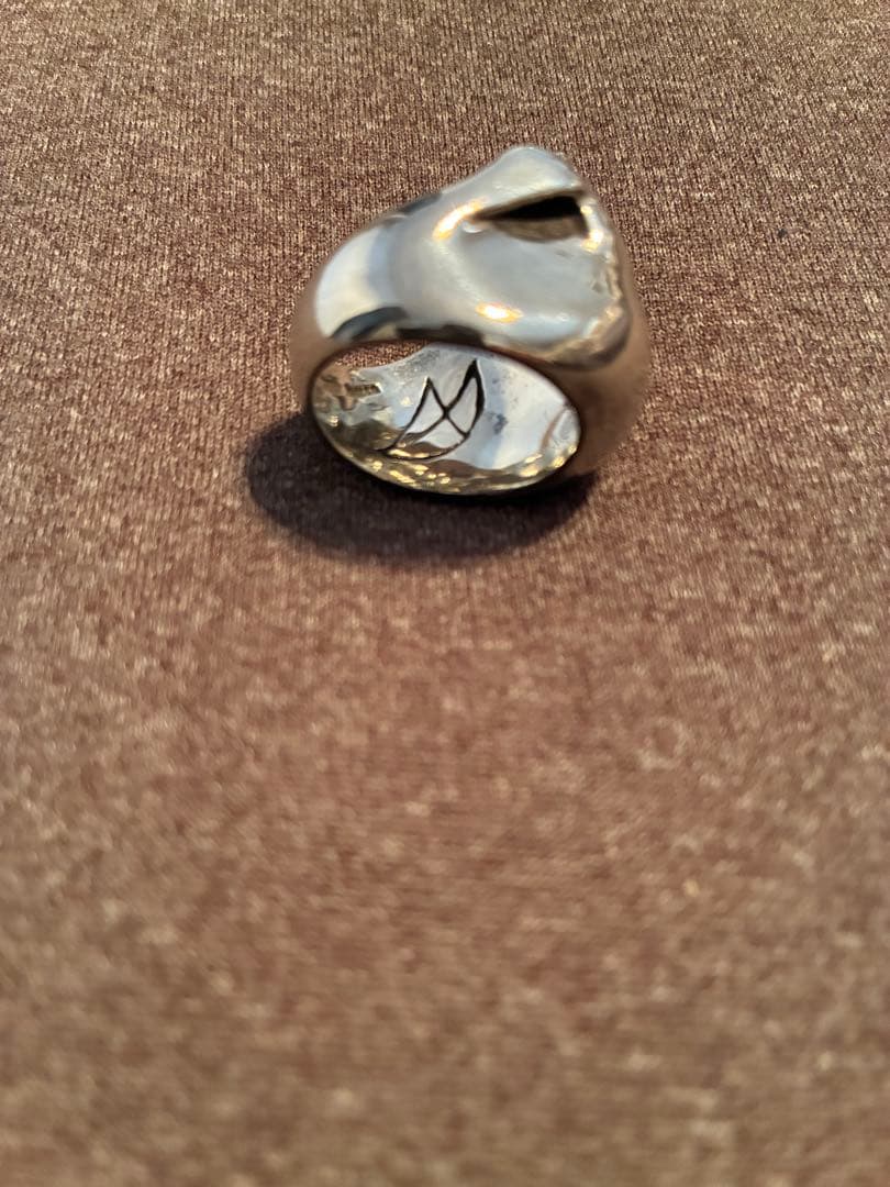 CRAZY PIG クレイジーピッグ エビル スカル リング シルバー925