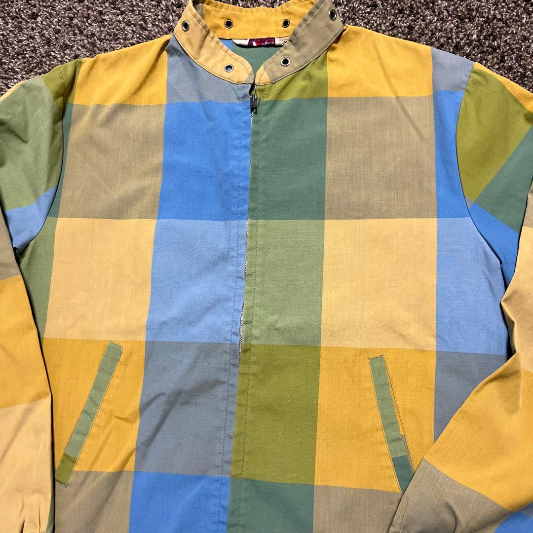 断捨離サムライ様 希少 60s コットンジャケット マドラス スウィングトップ