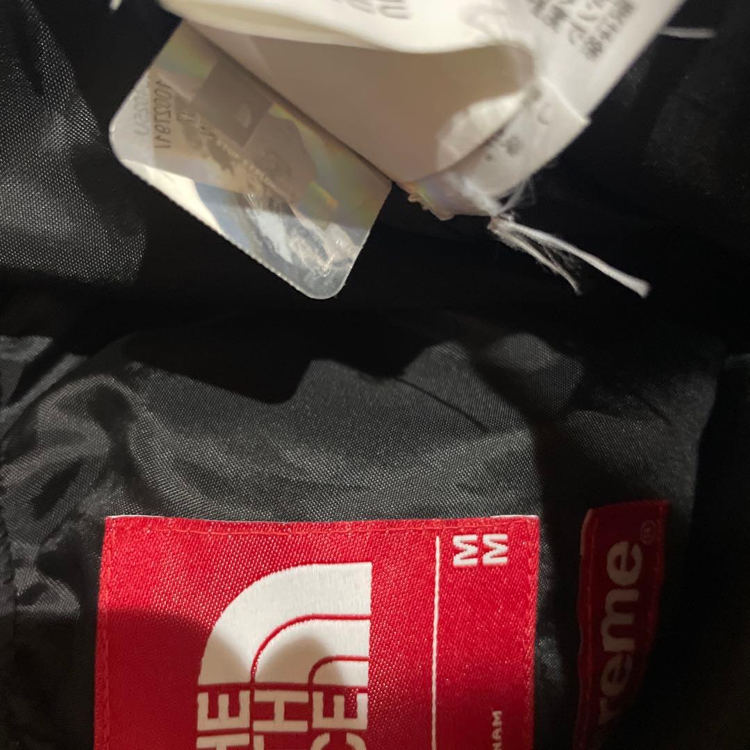 シュプリーム×ノースフェイス スティープテックパンツ ホワイト 総柄ロゴ