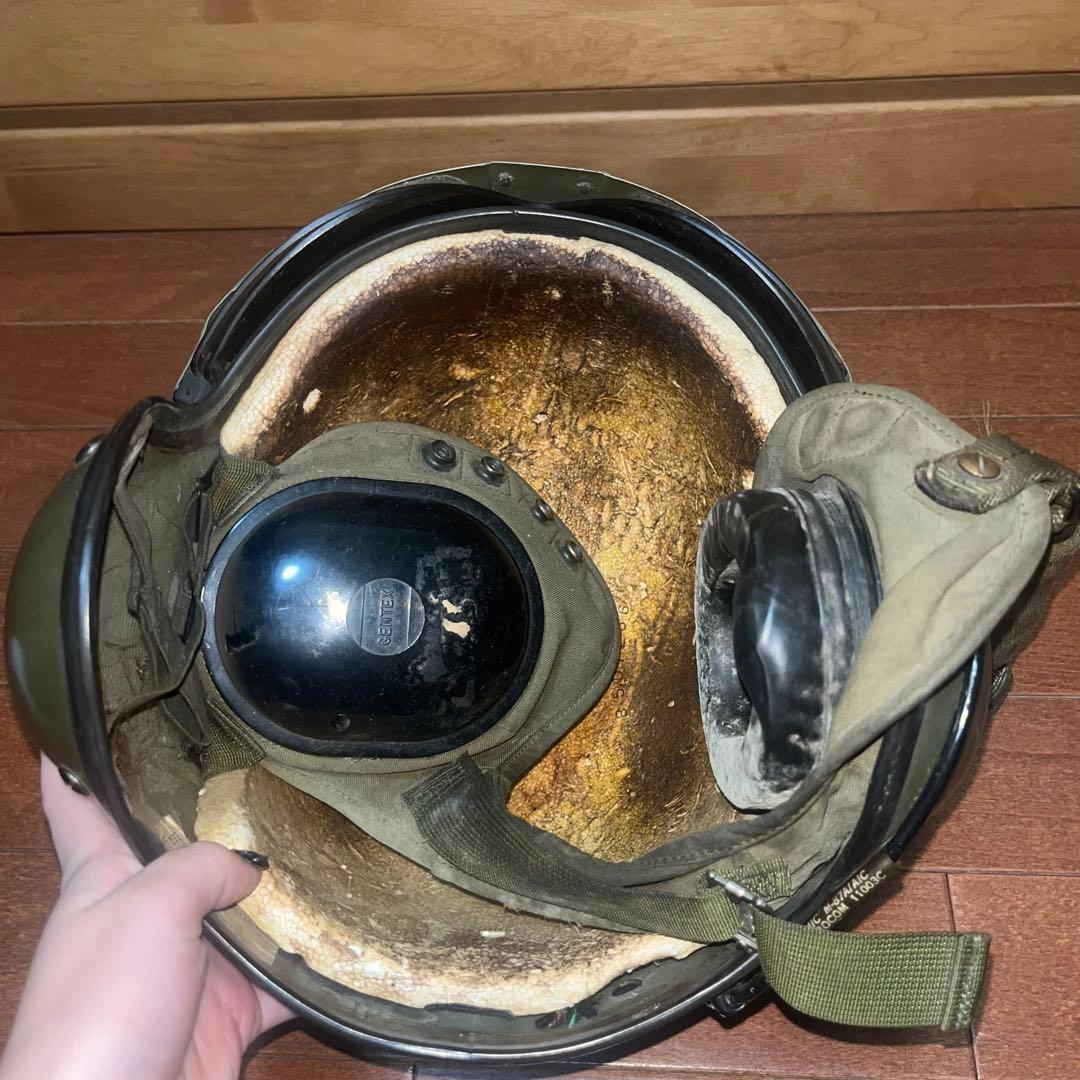 Gentex ヘルメット オリーブドラブ イヤーマフ付き