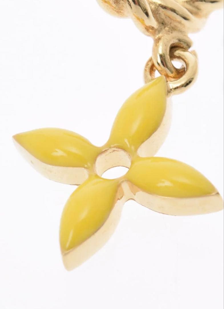 美品LOUISVUITTONブークドレイ　ユスイートモノグラムピアス３点セット