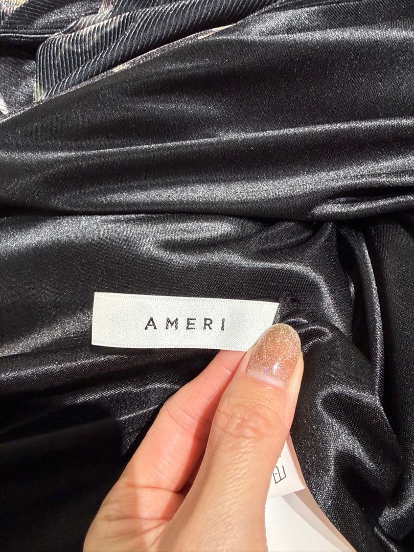 ワンピース DRY FLOWER VELOUR DRESS