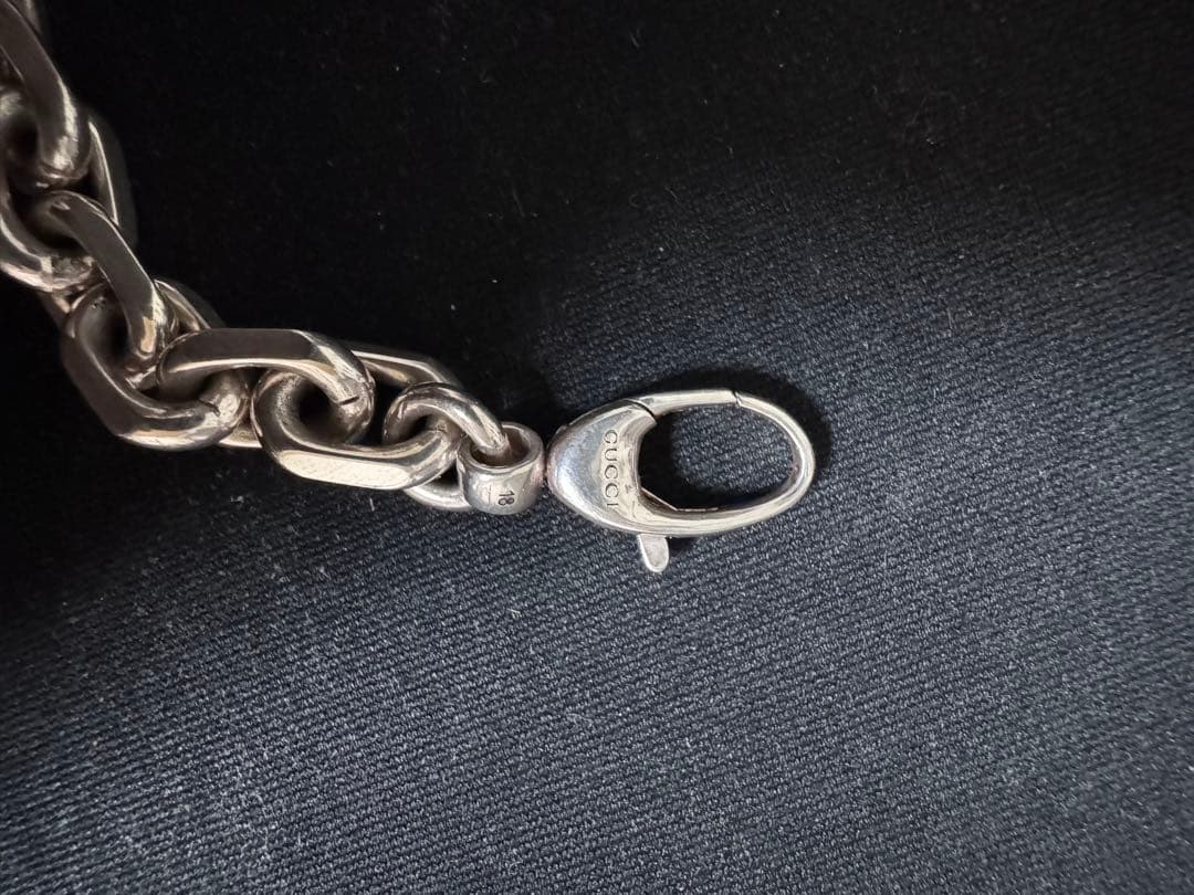 GUCCI インターロッキングブレスレット シルバー グッチ