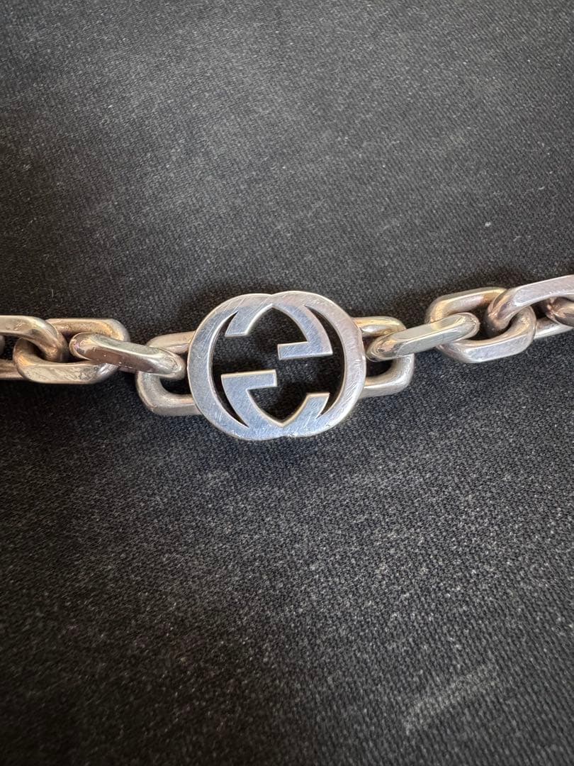 GUCCI インターロッキングブレスレット シルバー グッチ