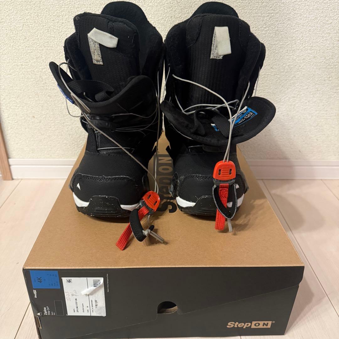 Burton Zipline Step On キッズ　ブーツ 4K 22cm