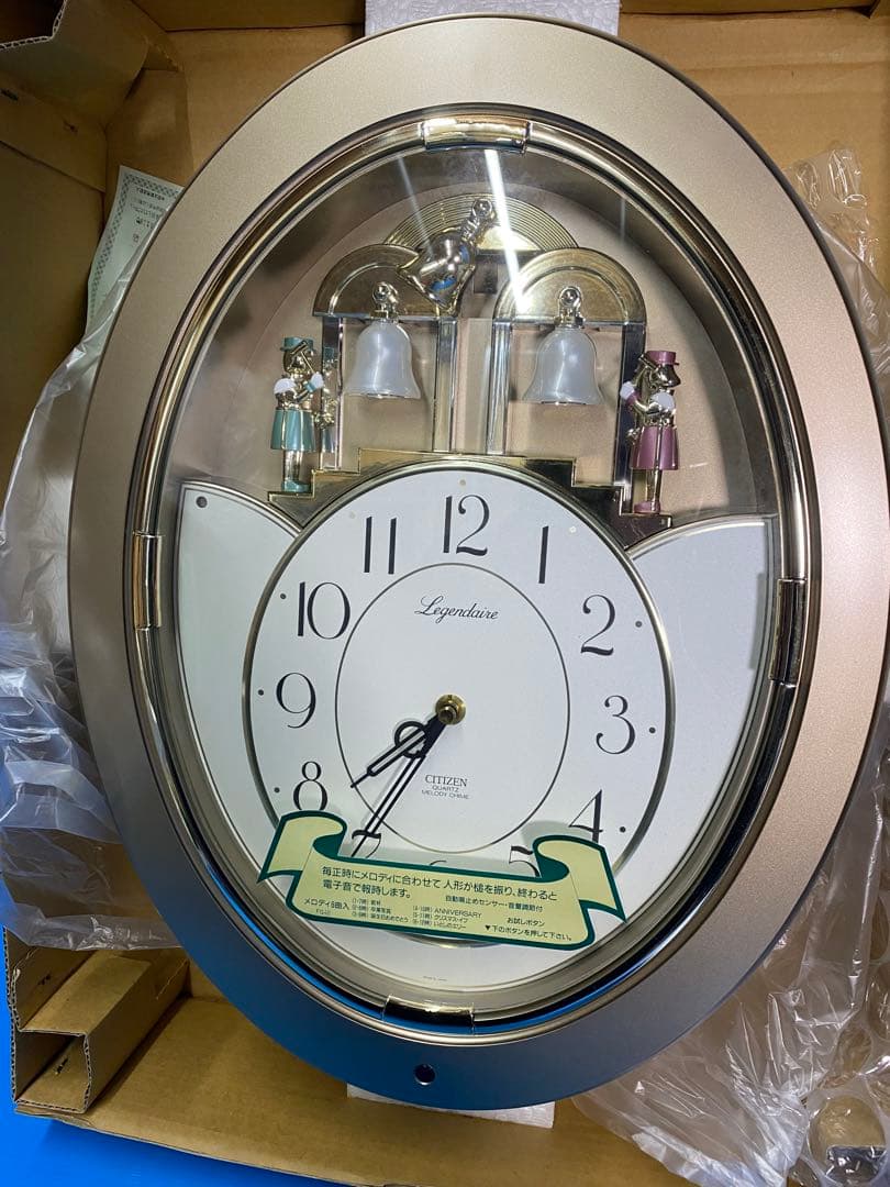 新品　メロディ掛時計　シチズンLegendaire レジェンデールM690