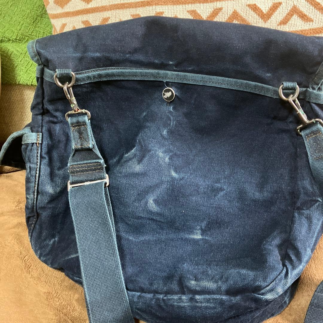 美品！ダブルアールエル　メッセンジャーバッグ　キャンバス　double RL