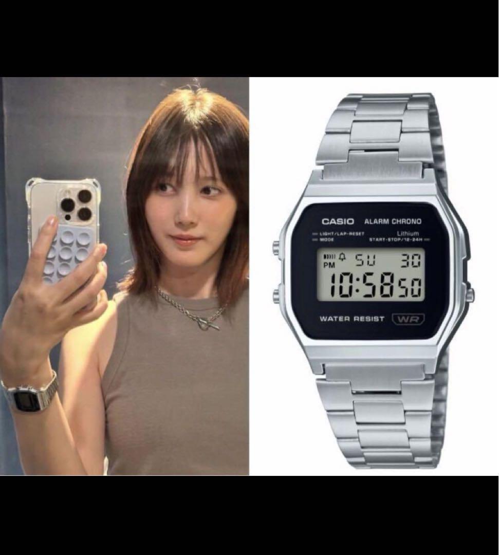 CASIO CLASSIC A158WEA-1JF 本田翼 モデル　ユニセック
