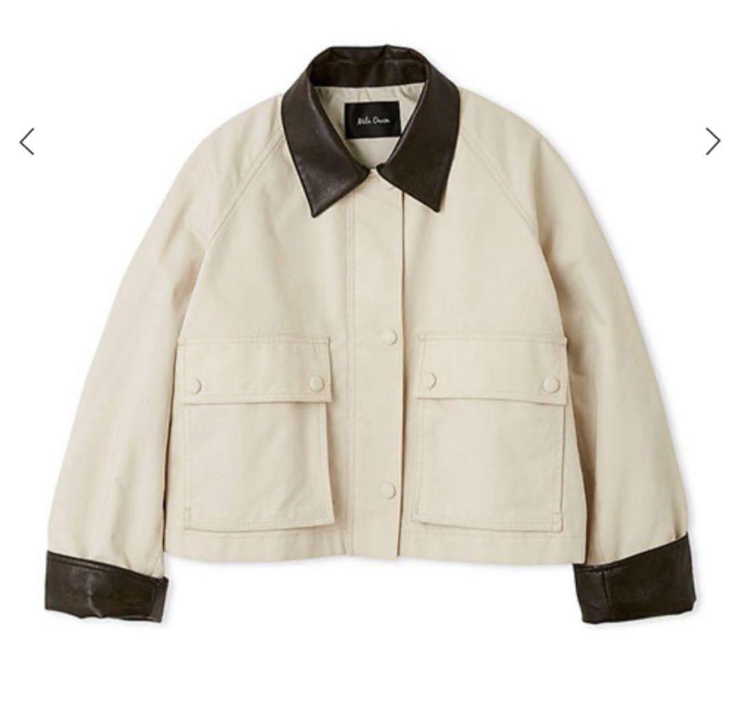 Mila Owen ショートテントシルエット　ハンティング　ジャケット