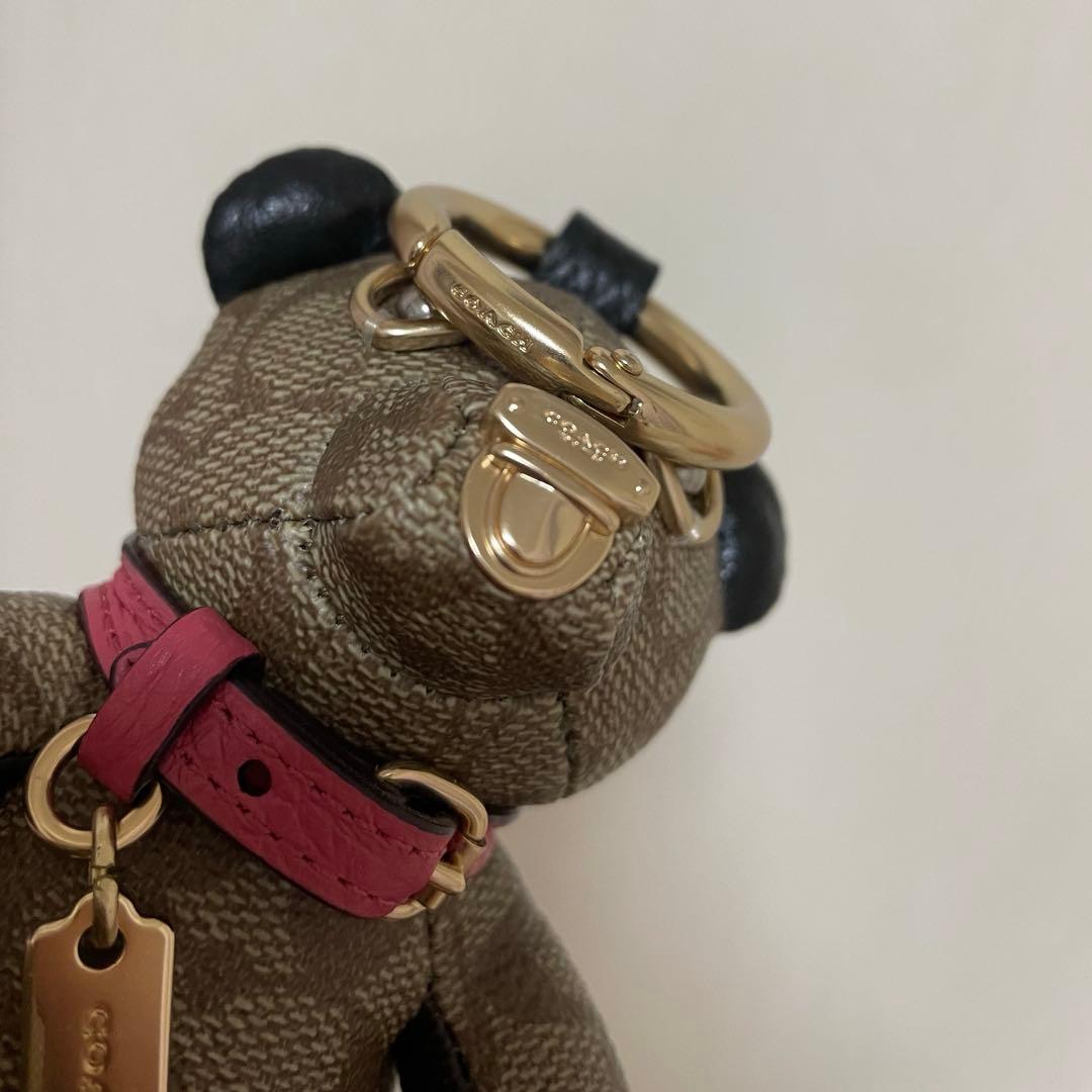 coach くま　キーホルダー