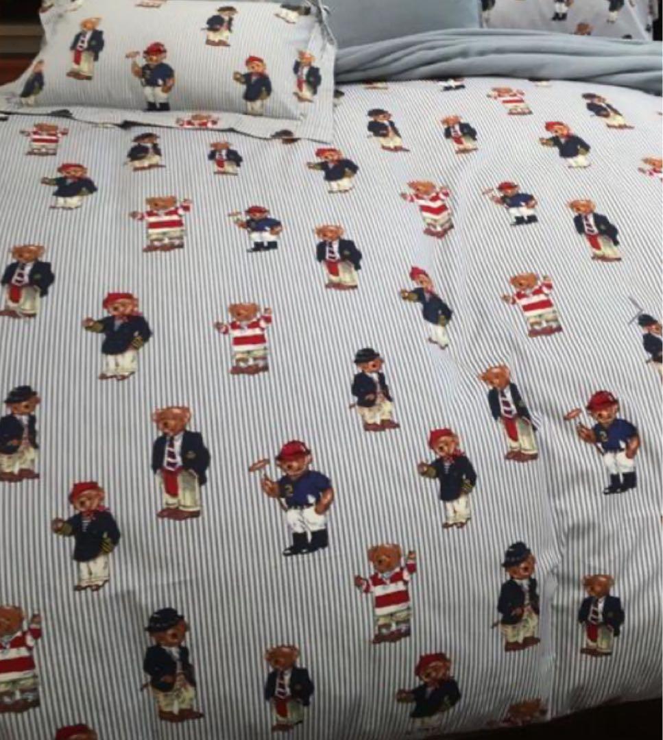 ラルフローレン ポロベアの掛け布団カバー